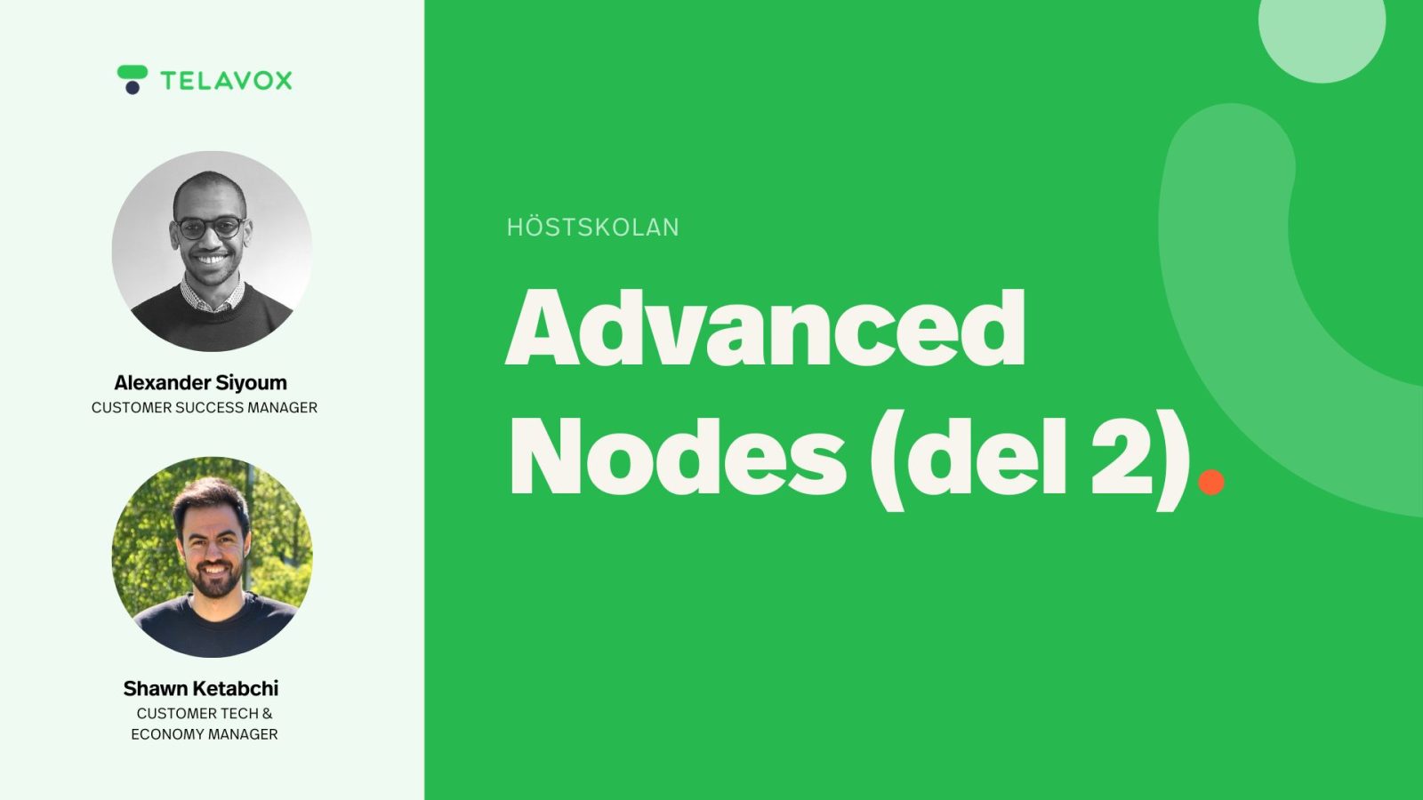 Advanced Nodes Del 2